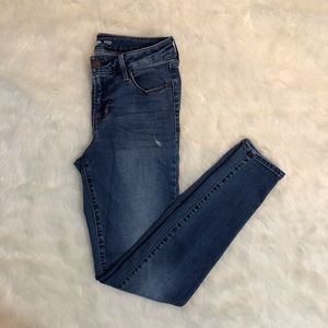 Old Navy Rockstar Skinny Jeans High Waist Medium Wash Size 2